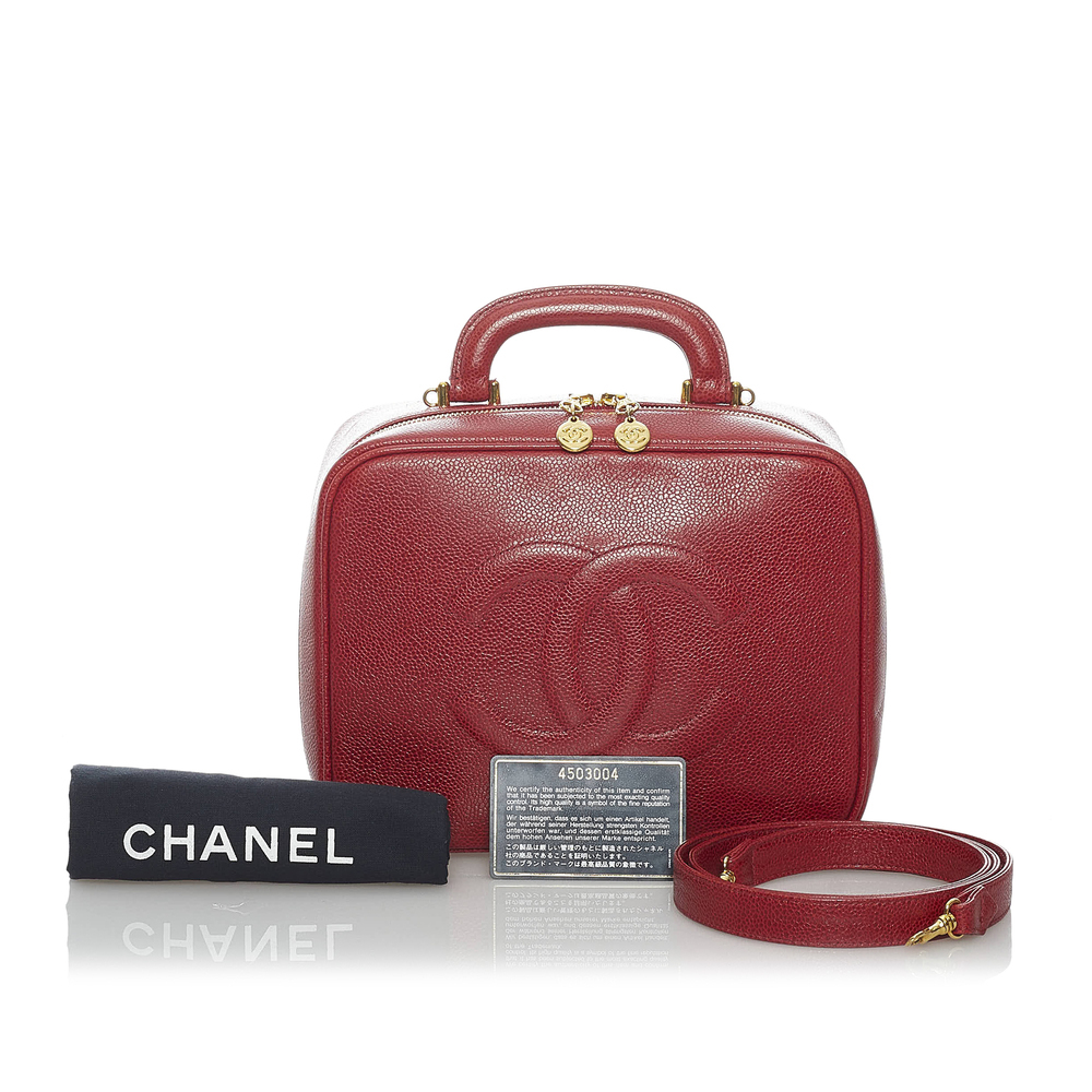 Pre-Loved Chanel CC Lunch Box Vanity Case - Picture 11 of 11